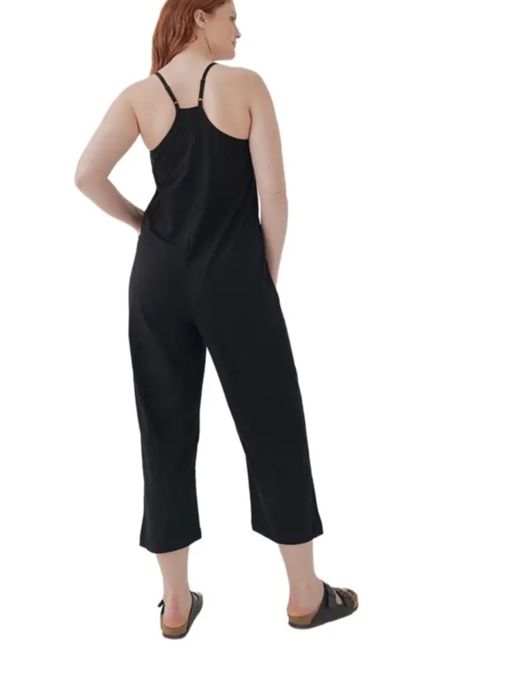 Pact Navy Blue Sleeveless Jumpsuit Romper - Picture 2 of 7